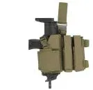 SMG Bein Holster Olive inkl. Mag Pouch